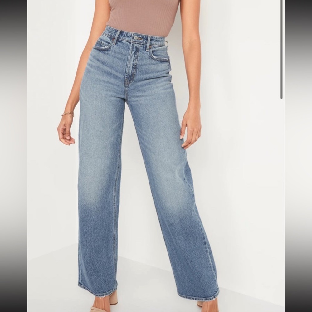 NWT wide leg jeans